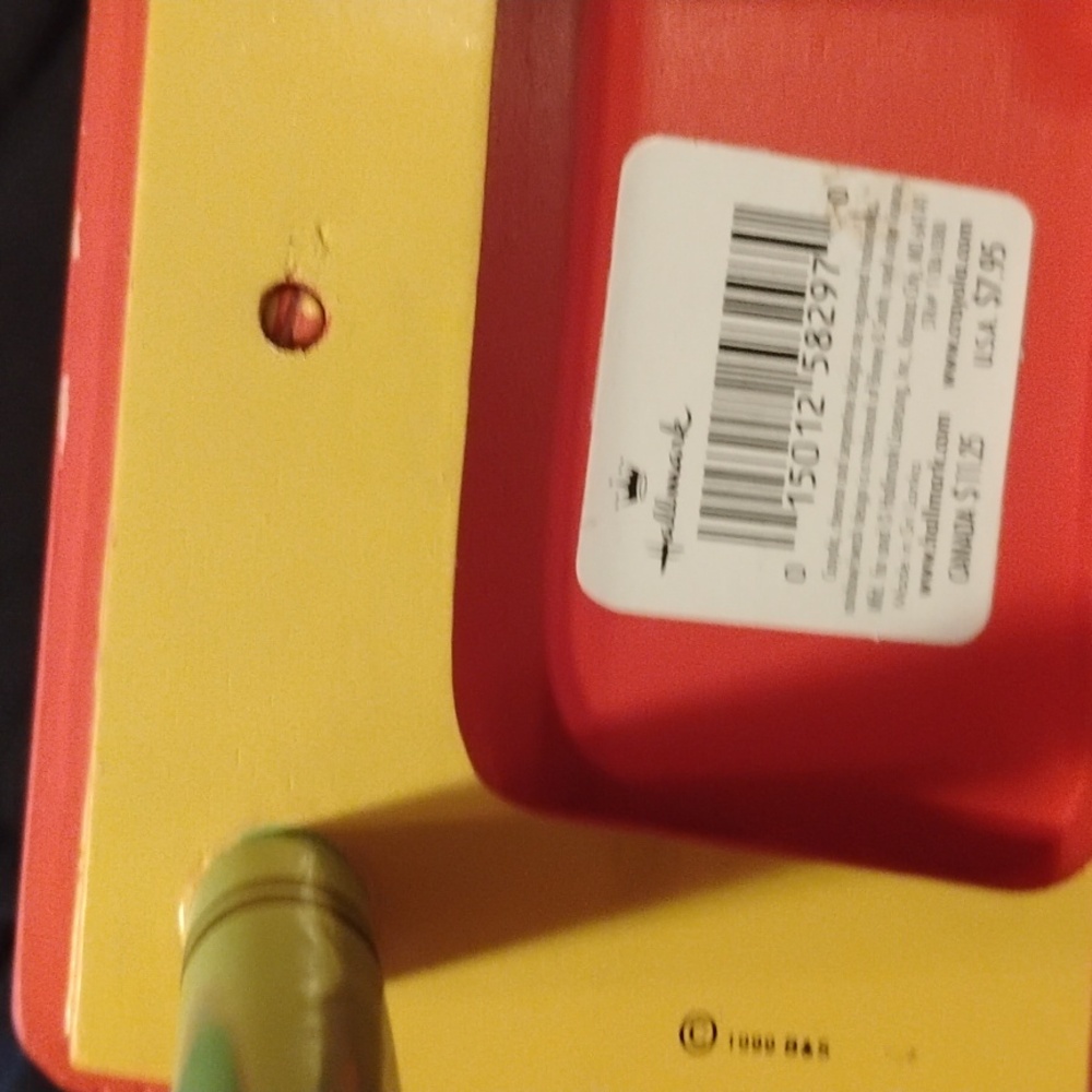 Crayon 🖍️ Chair for PLUSH 🧸 Hallmark 1999 EVC Easter 🐣 Basket 🧺 - Picture 7 of 15